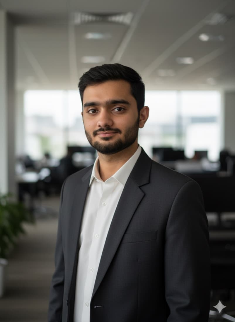 Portrait of Hassan Mirza